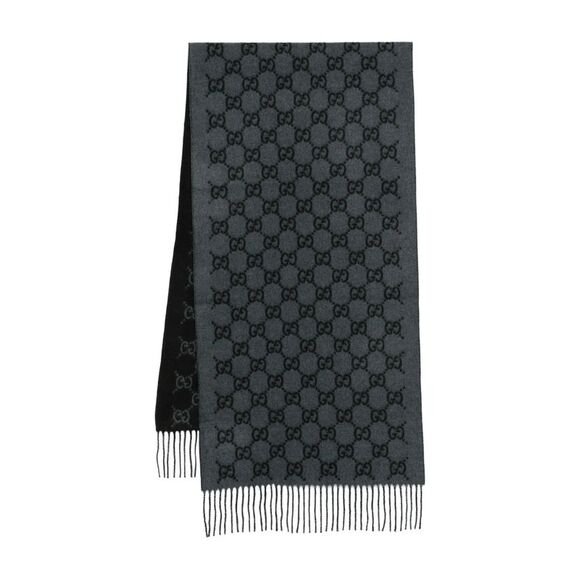 Gucci Black Scarves Men